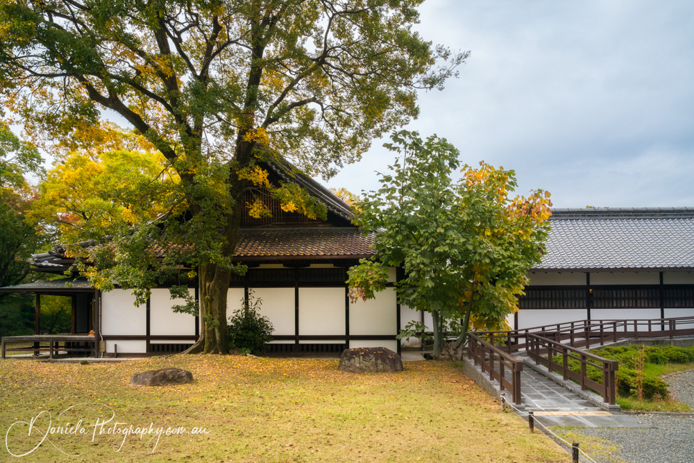 Imperial Palace in Autumn Kyoto